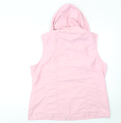 Womens UK Size XL PACO Pink Gym & Training Walking Running & Jogging Jacket