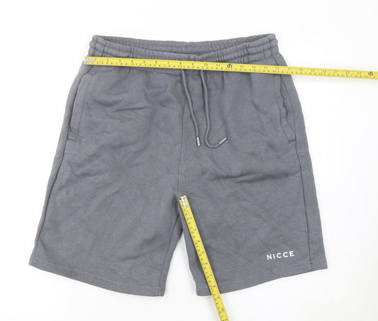 Mens UK Size XL NICCE Regular Fit Sweat Shorts