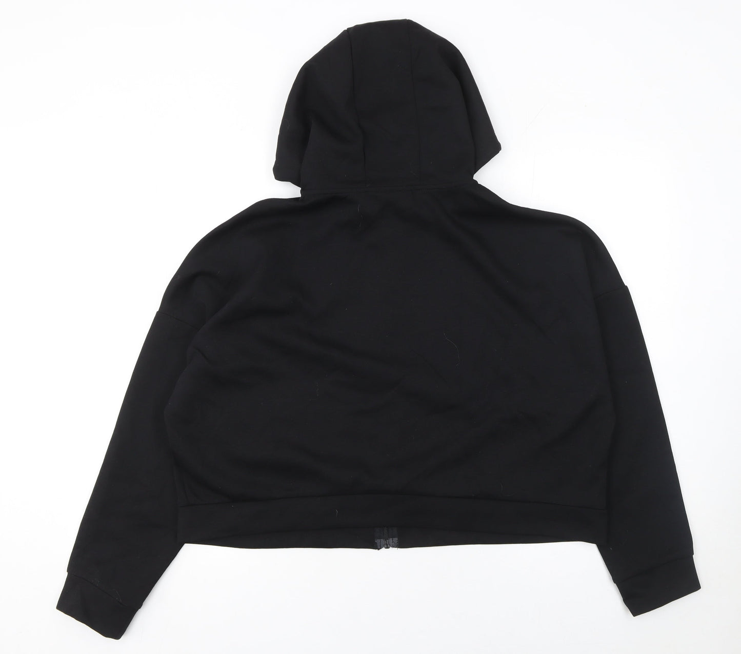 Womens UK Size L Crivit Black Full Zip Hoodie