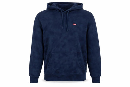 Mens UK Size M Levi's Blue Pullover Hoodie