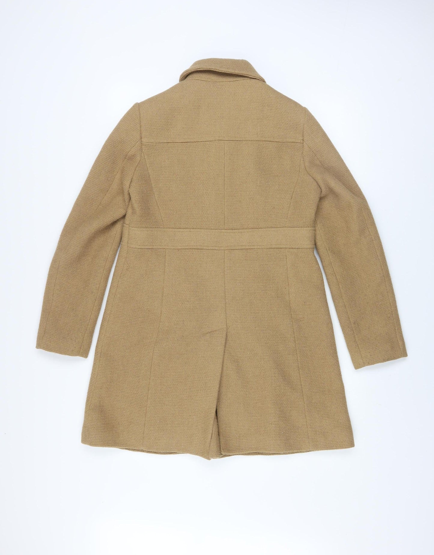 Womens UK Size 8 NEXT Beige Overcoat