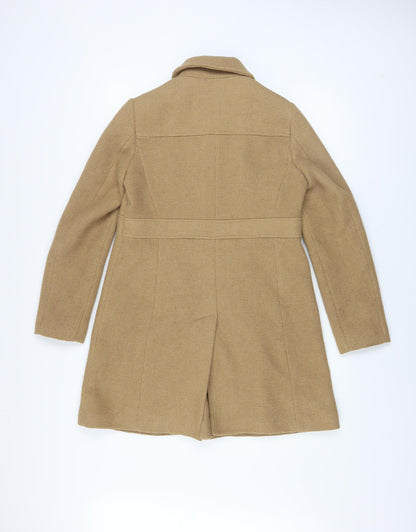 Womens UK Size 8 NEXT Beige Overcoat