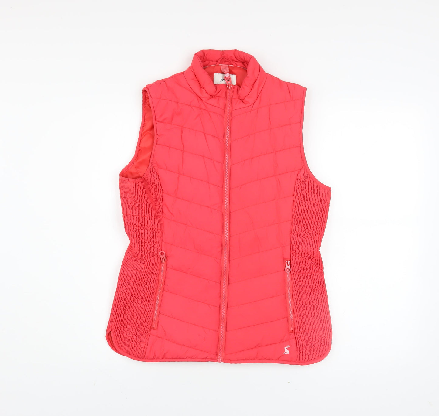 Womens UK Size 12 Joules Pink Puffer Jacket