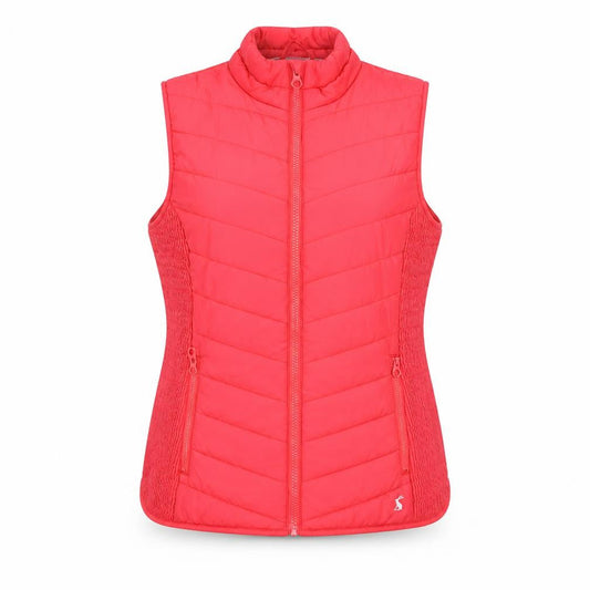 Womens UK Size 12 Joules Pink Puffer Jacket
