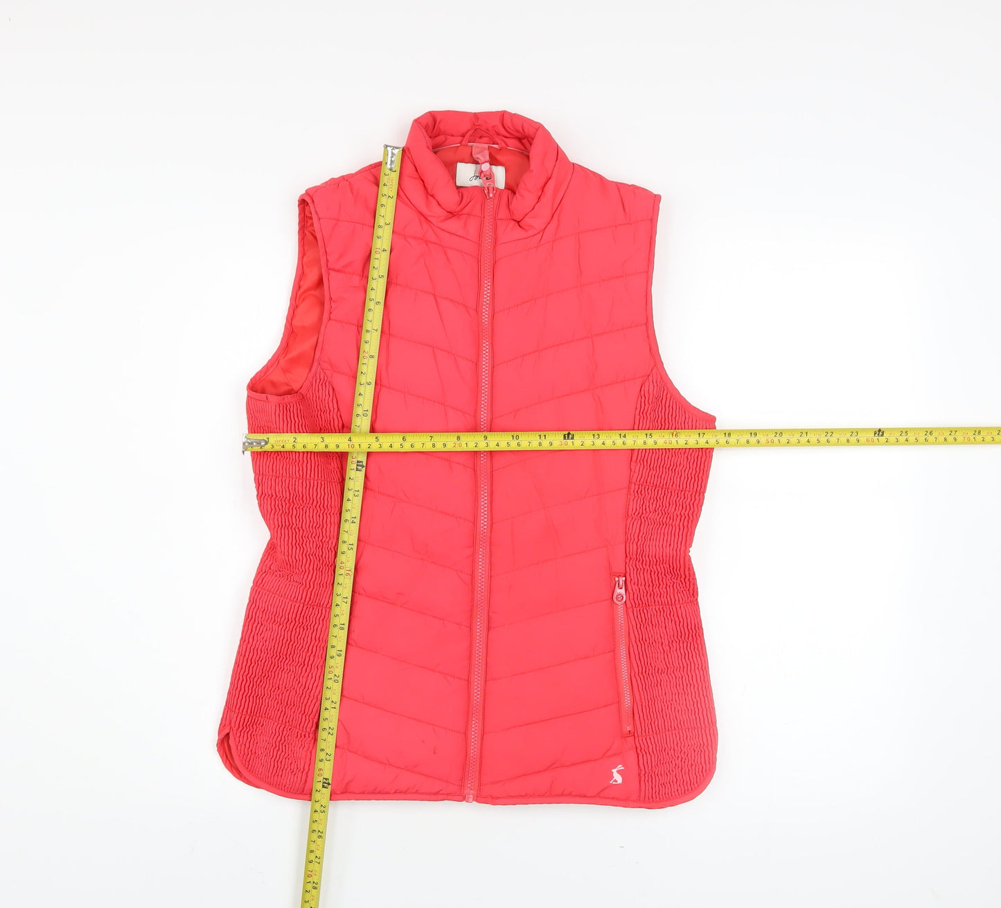 Womens UK Size 12 Joules Pink Puffer Jacket