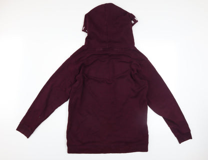 Womens UK Size 12 Victoria's Secret Red Pullover Hoodie