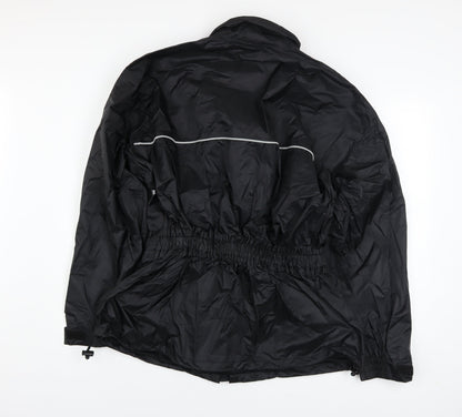 Mens UK Size XL uvex Black Windbreaker Coat