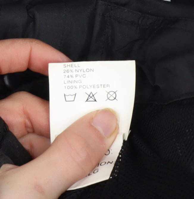 Mens UK Size XL uvex Black Windbreaker Coat