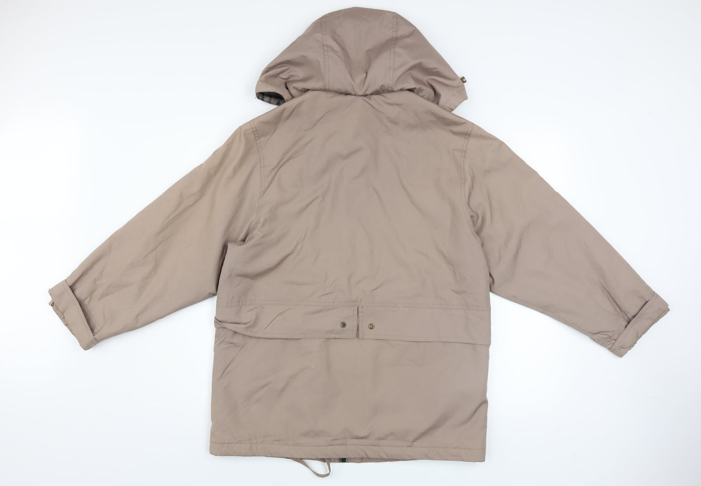 Womens UK Size 10 Debenhams Beige Parka Coat