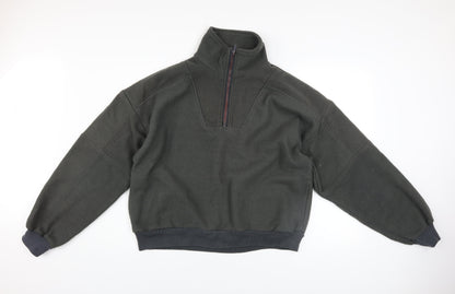 Mens UK Size L Lifetrends Black Pullover Sweatshirt