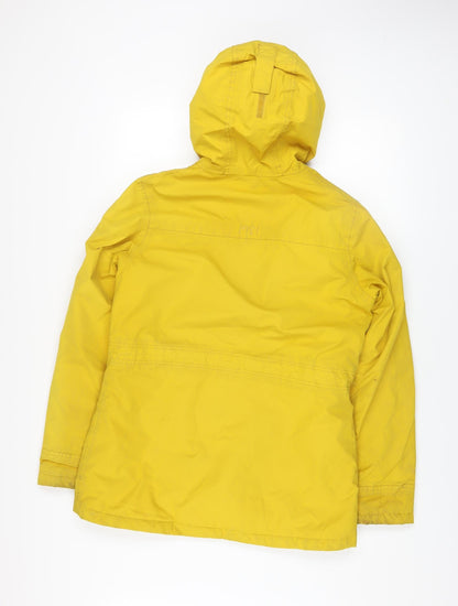 Regatta Women's Yellow Waterproof Hooded Parka Jacket UK 14