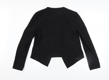 Womens UK Size 8 H&M Divided Black Basic Jacket