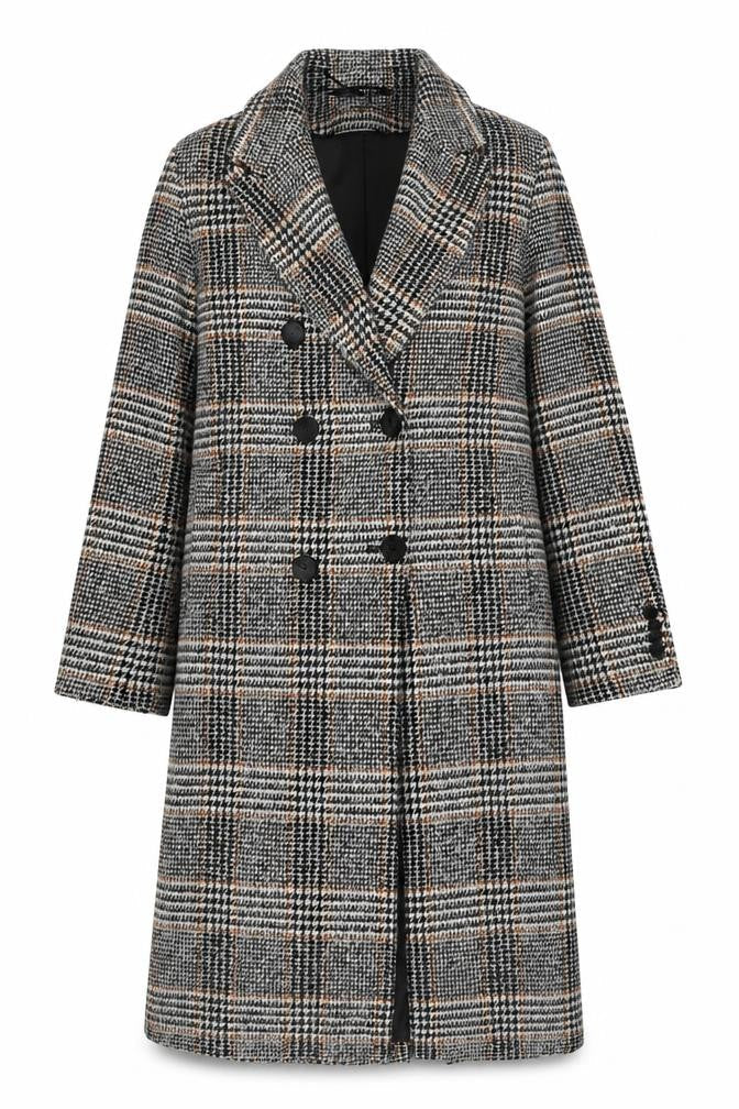 Womens UK Size 8 Marks and Spencer Grey Overcoat