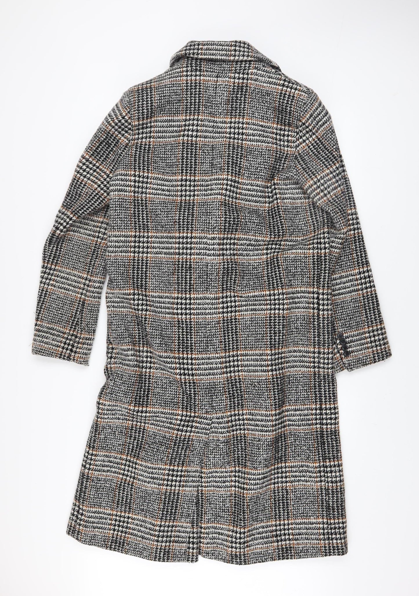 Womens UK Size 8 Marks and Spencer Grey Overcoat