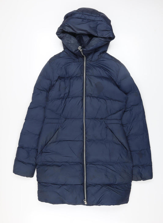 Womens UK Size XS Timberland Blue Puffer Jacket
