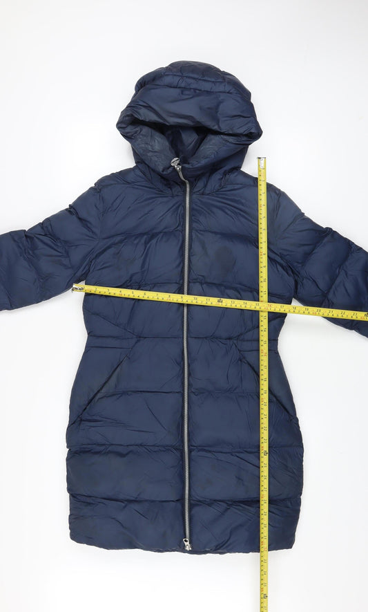 Womens UK Size XS Timberland Blue Puffer Jacket