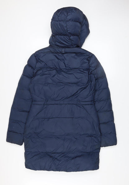 Womens UK Size XS Timberland Blue Puffer Jacket