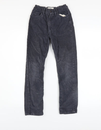 Boys UK Size 9 Years FatFace Regular Fit Chino Blue Trousers