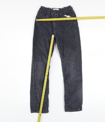 Boys UK Size 9 Years FatFace Regular Fit Chino Blue Trousers