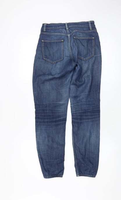Womens UK Size 8 H&M Relaxed Fit Boyfriend Blue Jeans