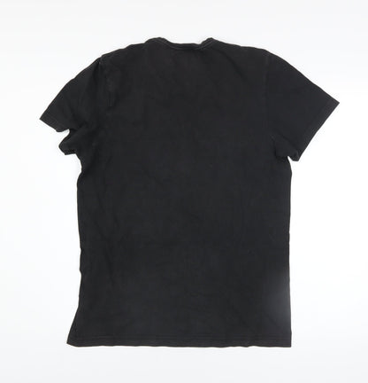 Mens UK Size S adidas Black  T-Shirt