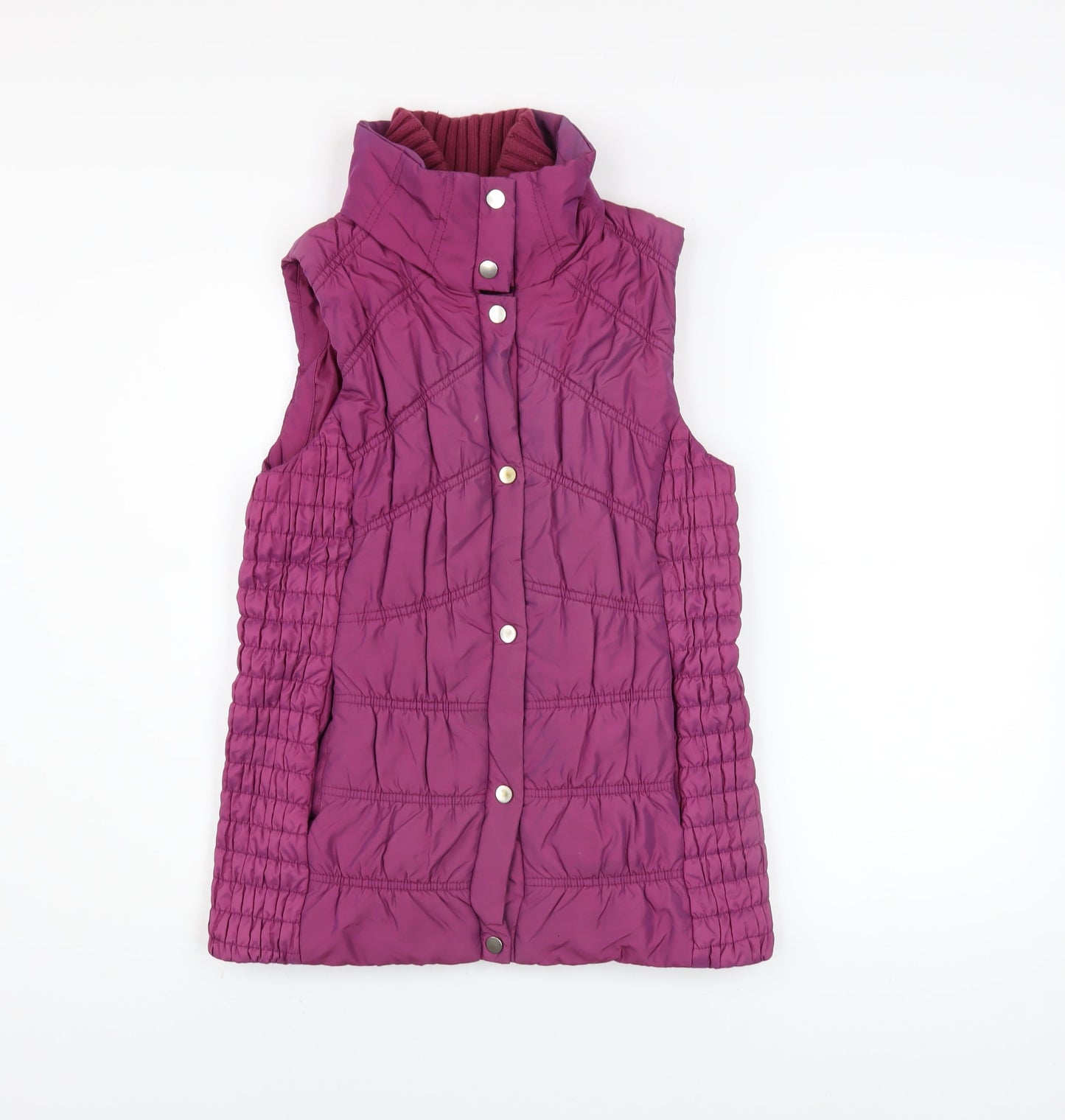 Womens UK Size 10 Kaliko Purple Puffer Jacket