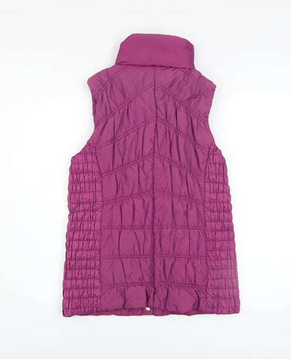 Womens UK Size 10 Kaliko Purple Puffer Jacket