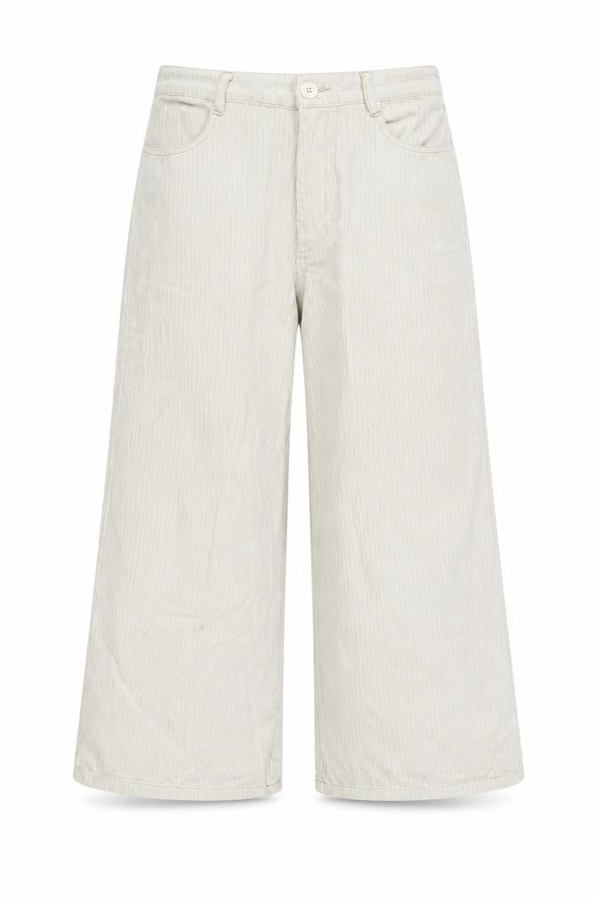 Womens UK Size 10 ASOS DESIGN Regular Fit Wide-Leg Beige Trousers