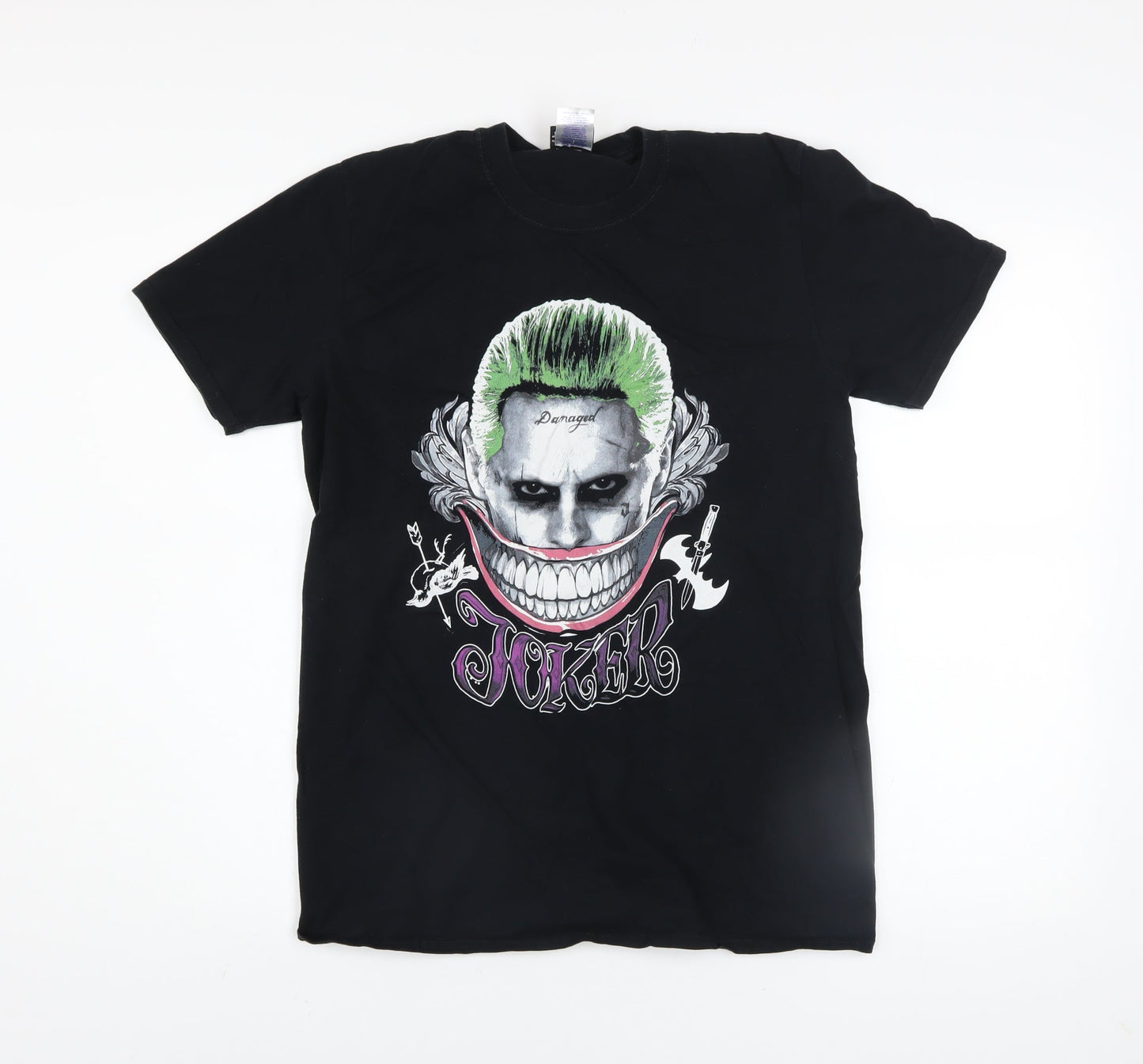 Mens UK Size M Suicide Squad Black  T-Shirt