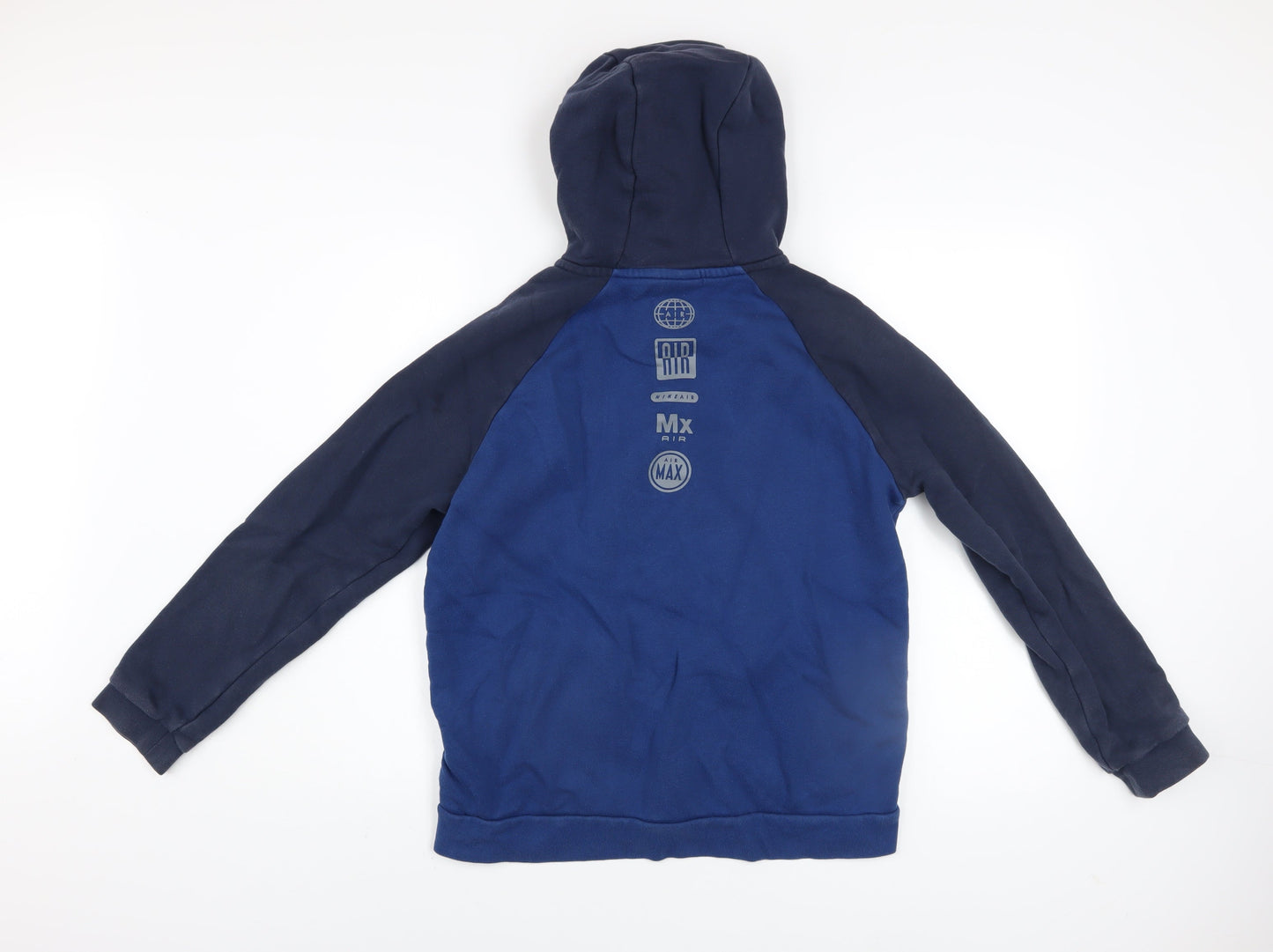 Boys UK Size XL Nike Blue Full Zip Hoodie