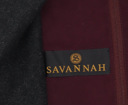 Womens UK Size 10 Savannah Red Overcoat