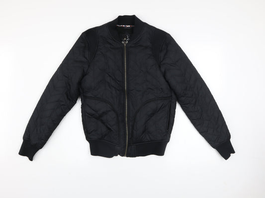 Mens UK Size S prAna Black Bomber Jacket