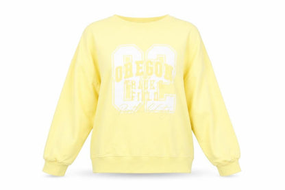 Womens UK Size M Marks and Spencer Yellow Pullover Sweatshirt