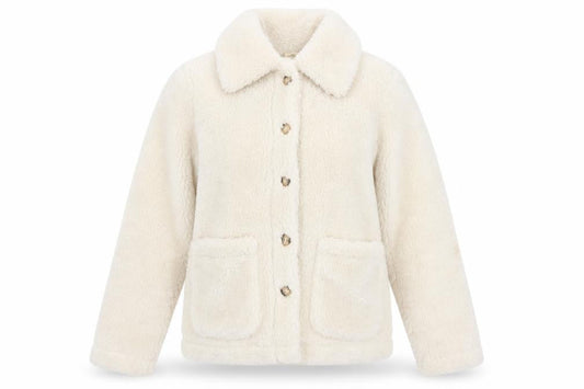 Womens UK Size 8 Threadbare Ivory Basic Jacket