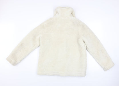 Womens UK Size 8 Threadbare Ivory Basic Jacket