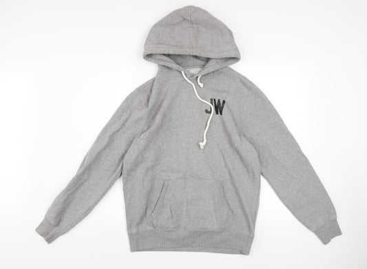 Mens UK Size S Jack Wills Grey Pullover Hoodie