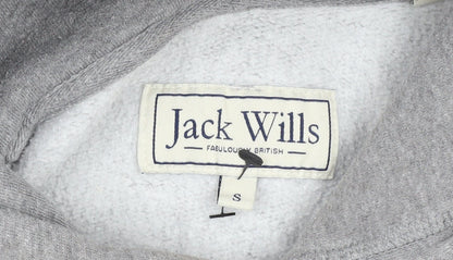 Mens UK Size S Jack Wills Grey Pullover Hoodie