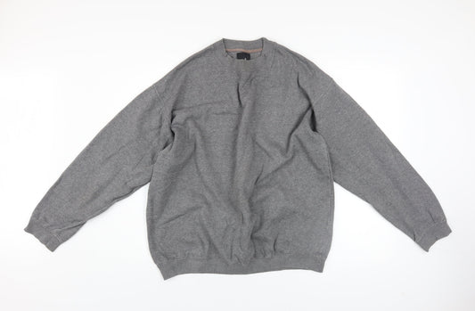 Mens UK Size M BHS Grey Pullover Sweatshirt