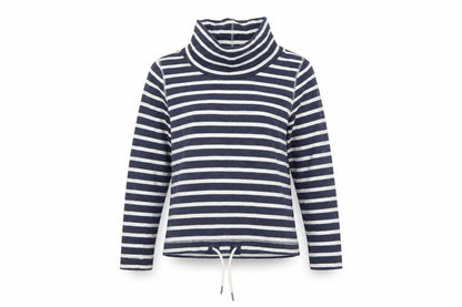 Womens UK Size 10 Mantaray Blue Pullover Sweatshirt