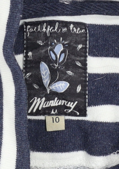 Womens UK Size 10 Mantaray Blue Pullover Sweatshirt
