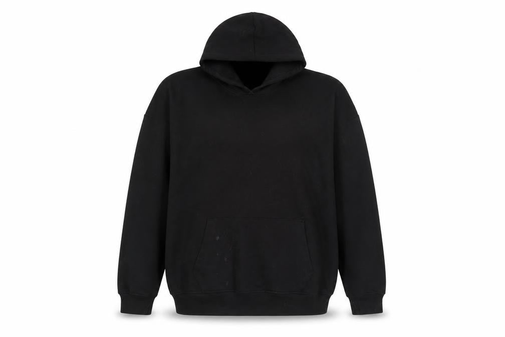 Womens UK Size M PRETTYLITTLETHING Black Pullover Hoodie