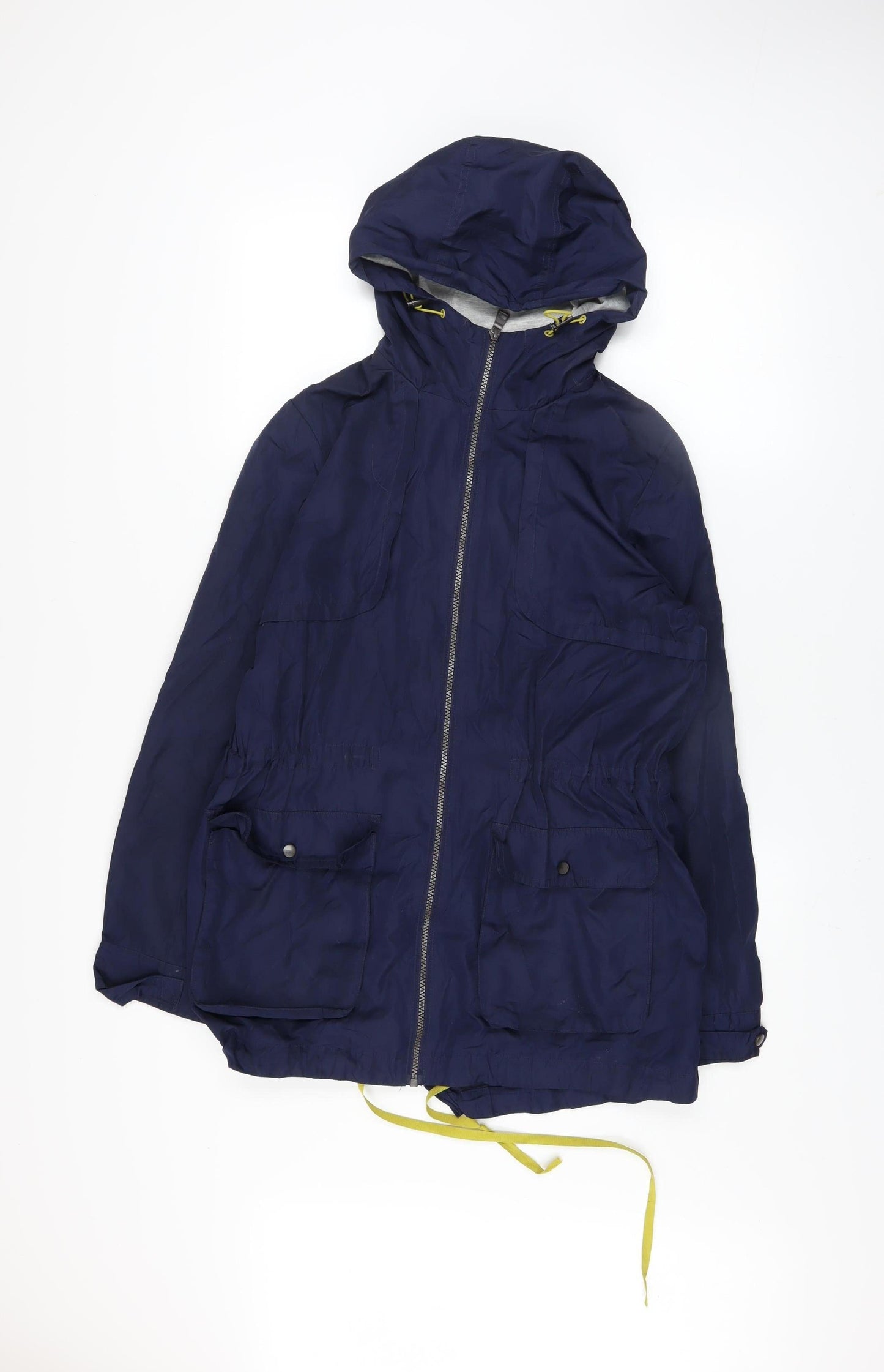 Womens UK Size 12 NEXT Blue Parka Coat