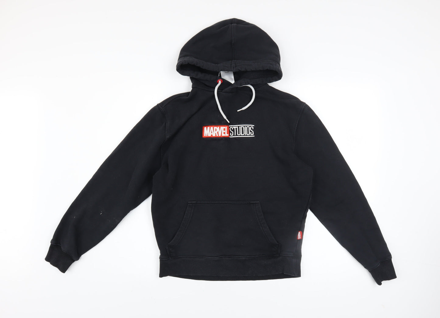 Boys UK Size XS Marvel Black Pullover Hoodie