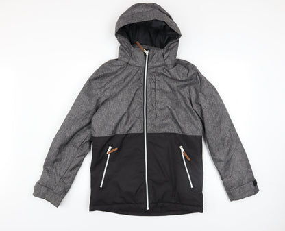 Boys UK Size 12-13 Years H&M Grey Puffer Jacket