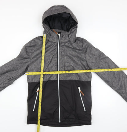 Boys UK Size 12-13 Years H&M Grey Puffer Jacket