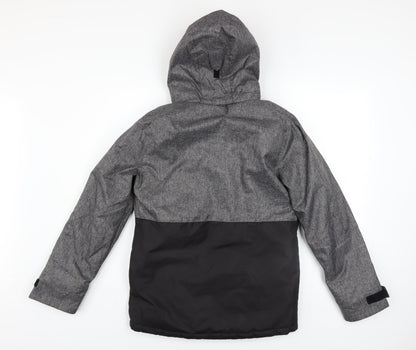 Boys UK Size 12-13 Years H&M Grey Puffer Jacket