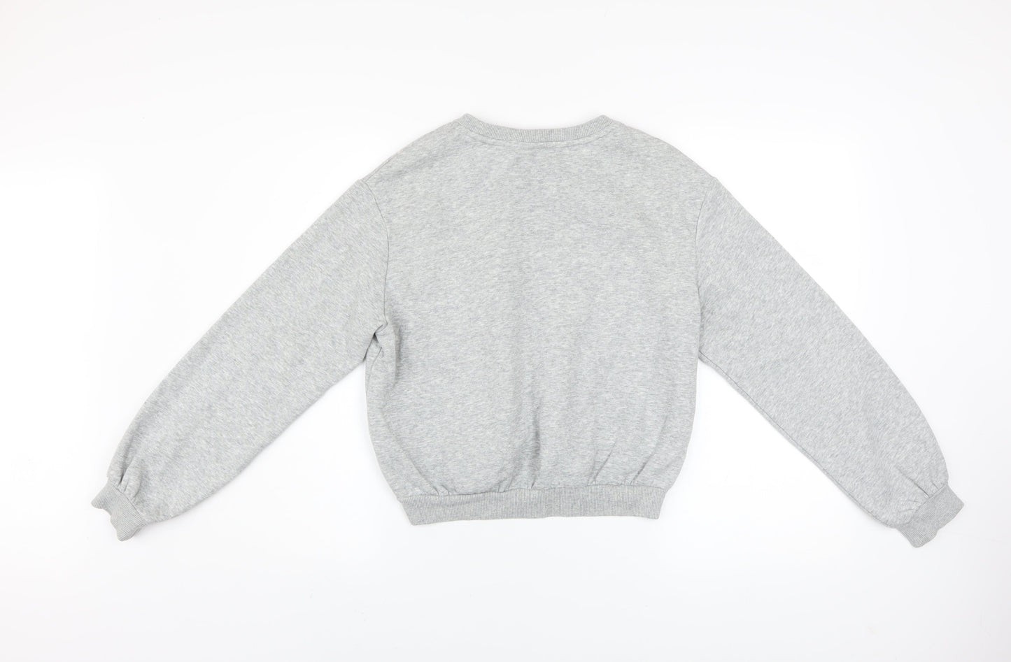 Womens UK Size S H&M Grey Pullover Sweatshirt