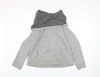 Womens UK Size M J.CREW Grey Pullover Sweatshirt