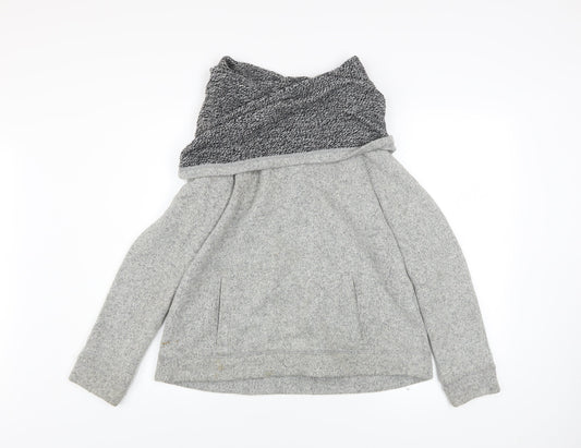 Womens UK Size M J.CREW Grey Pullover Sweatshirt
