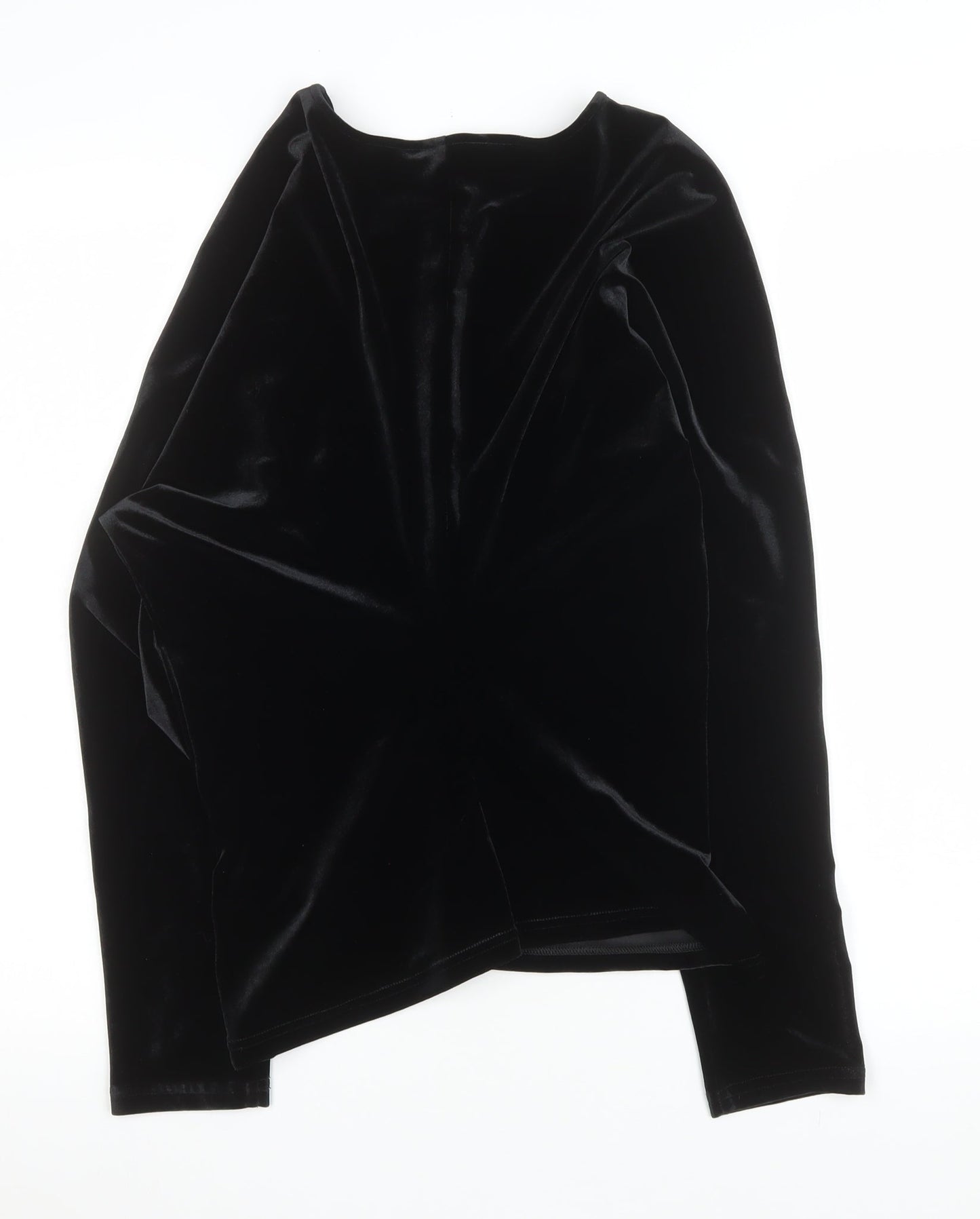 Womens UK Size 10 Marks and Spencer Black Basic Blouse